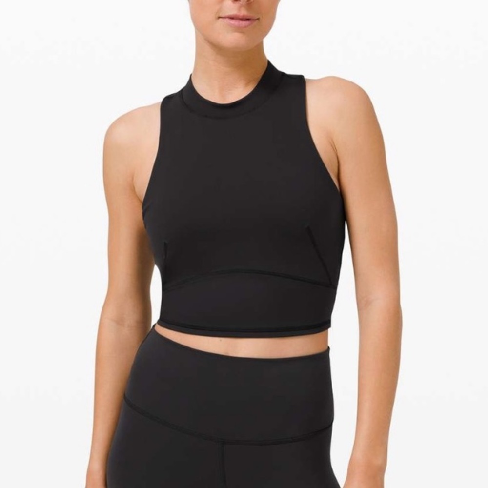 Lululemon Halter - Racerback Cropped Top